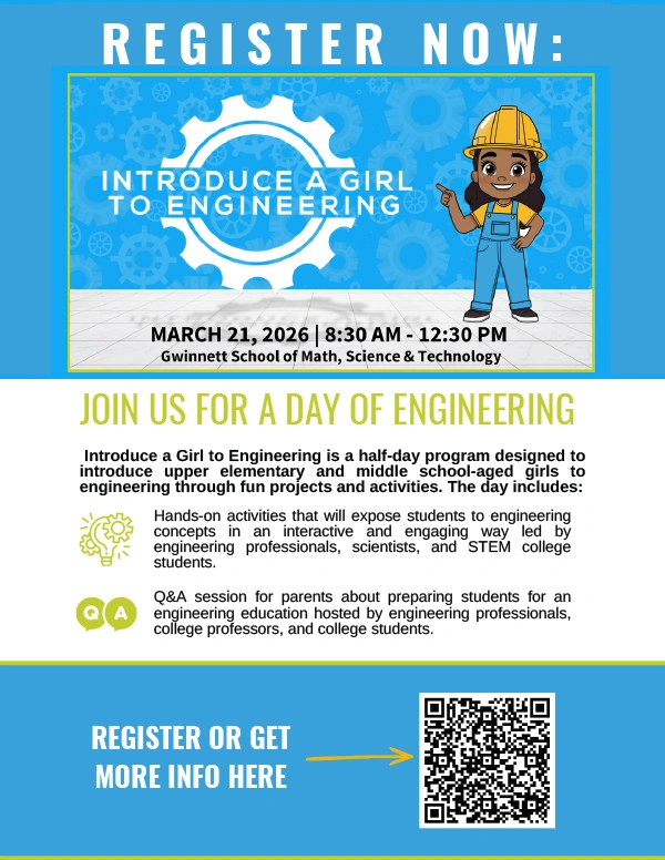 Register For Introduce A Girl to Engineering